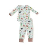 American Woodland Animals - Long Sleeve Loungewear Set