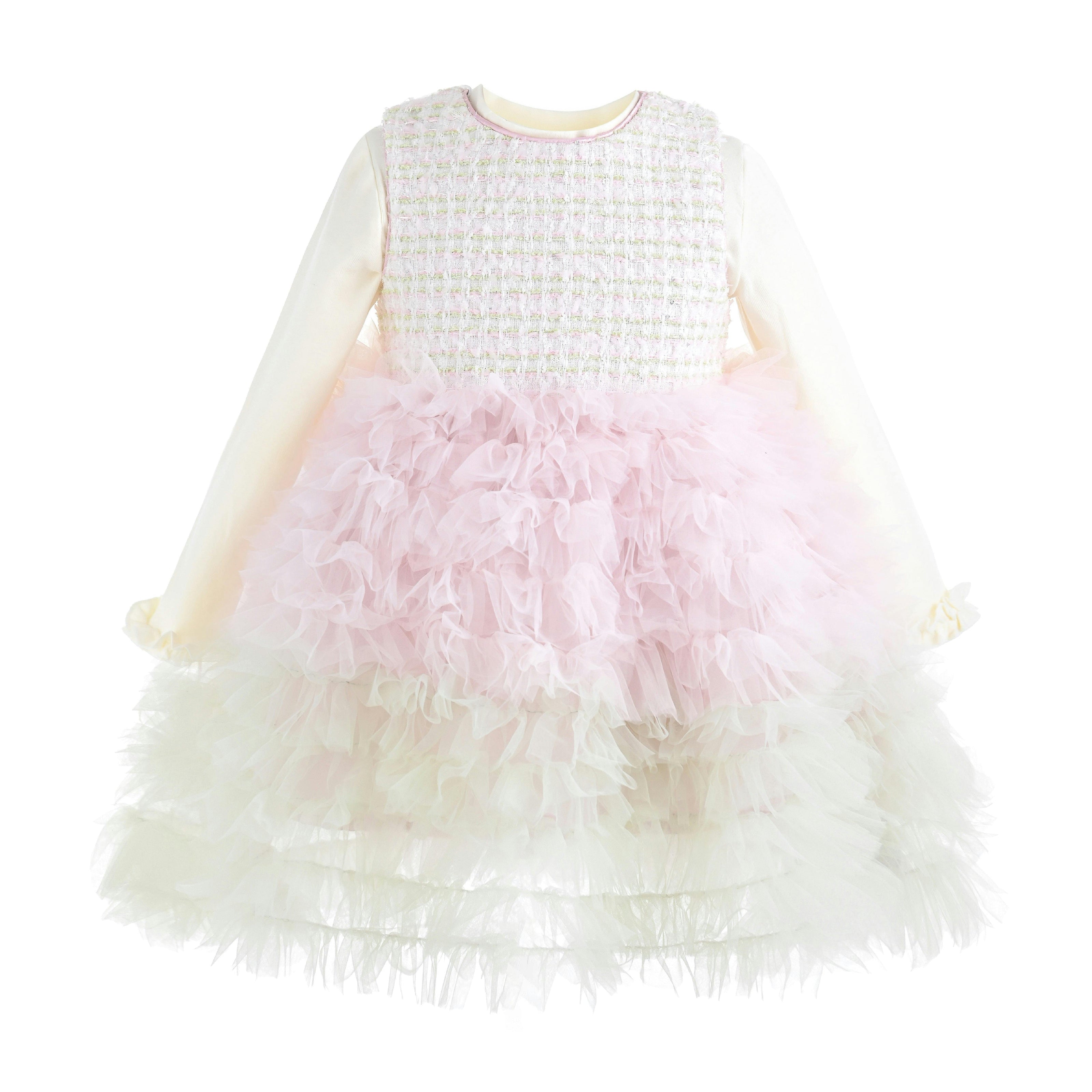 Light Pink Lina Pixie‑Twirl Dress Sets