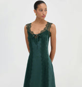 The Winsome Dress - Jadeite Floral Jacquard