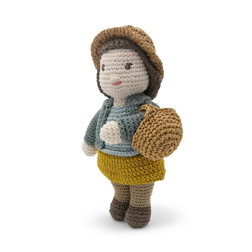 Jeanne Dujardin Doll 100% organic cotton