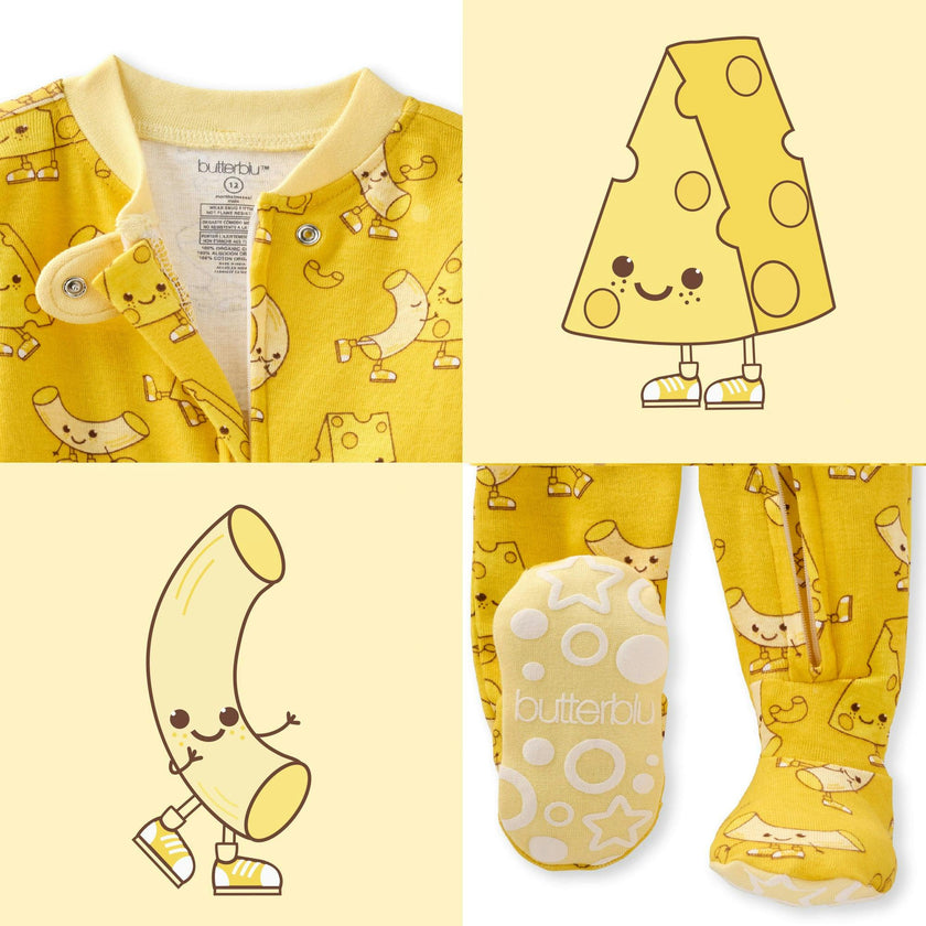 CRUZ Snug Fit Footed Sleeper