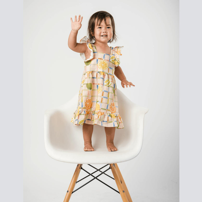 Avery kids' sleeveless dress