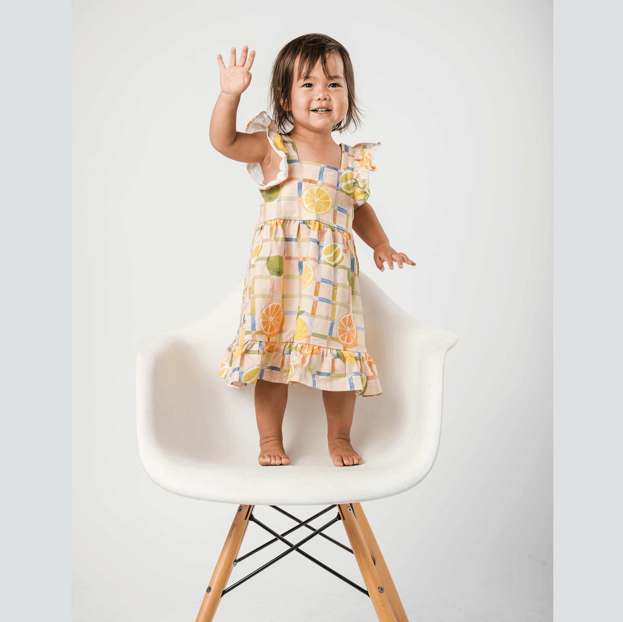 Avery kids' sleeveless dress