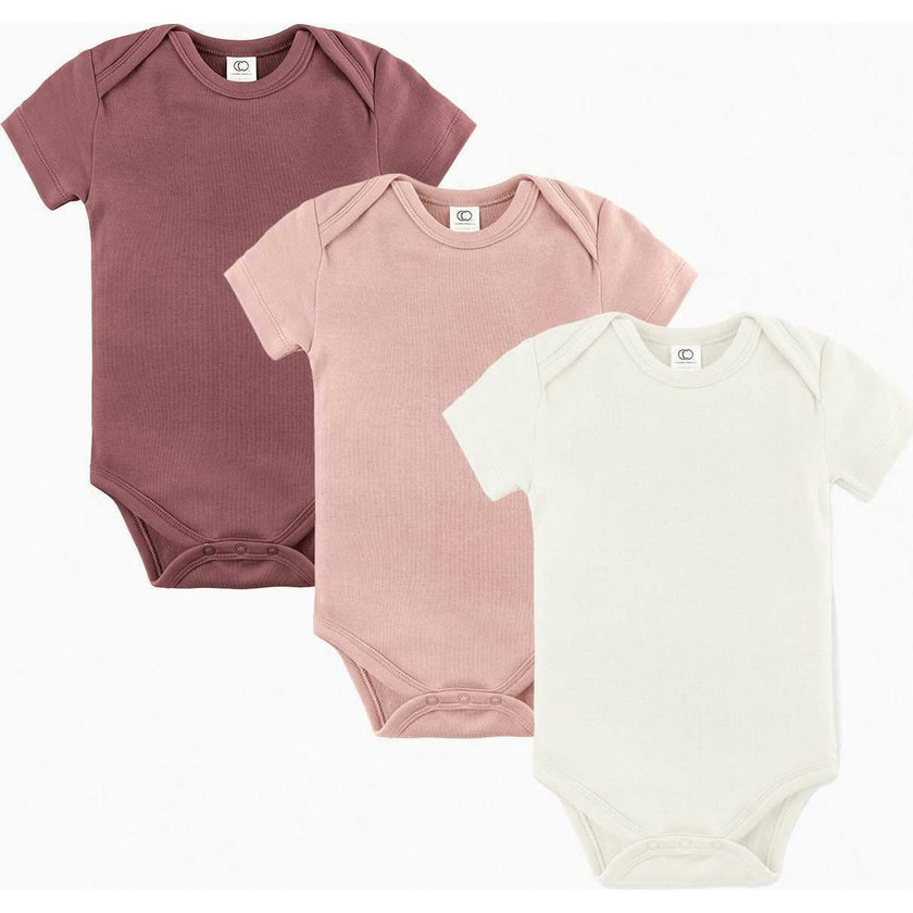 3-Pack Classic Short Sleeve Bodysuit Bundle