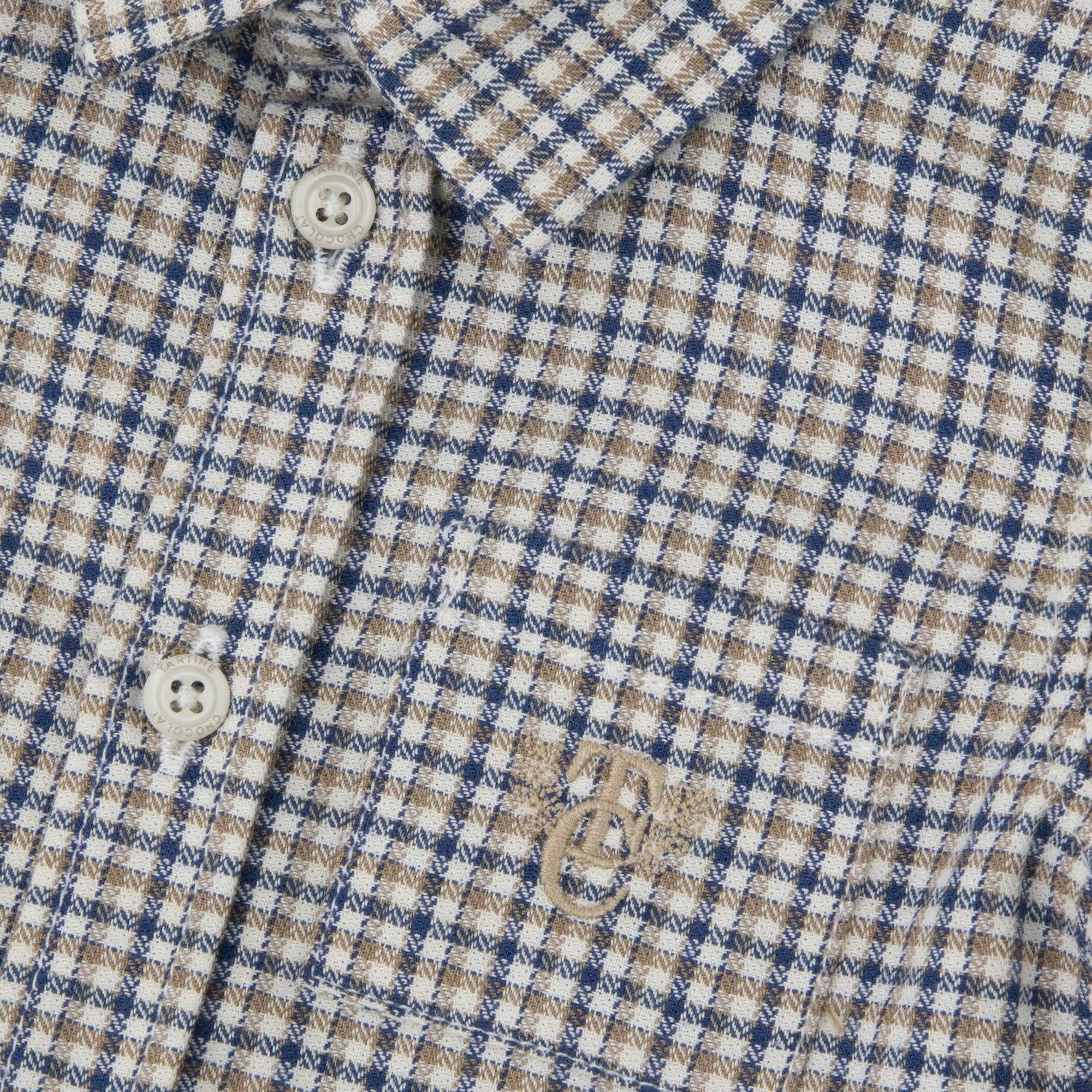 Cotton Baby Plaid Shirt