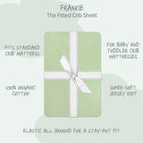 FRANKIE 2-Pack Fitted Crib Sheet