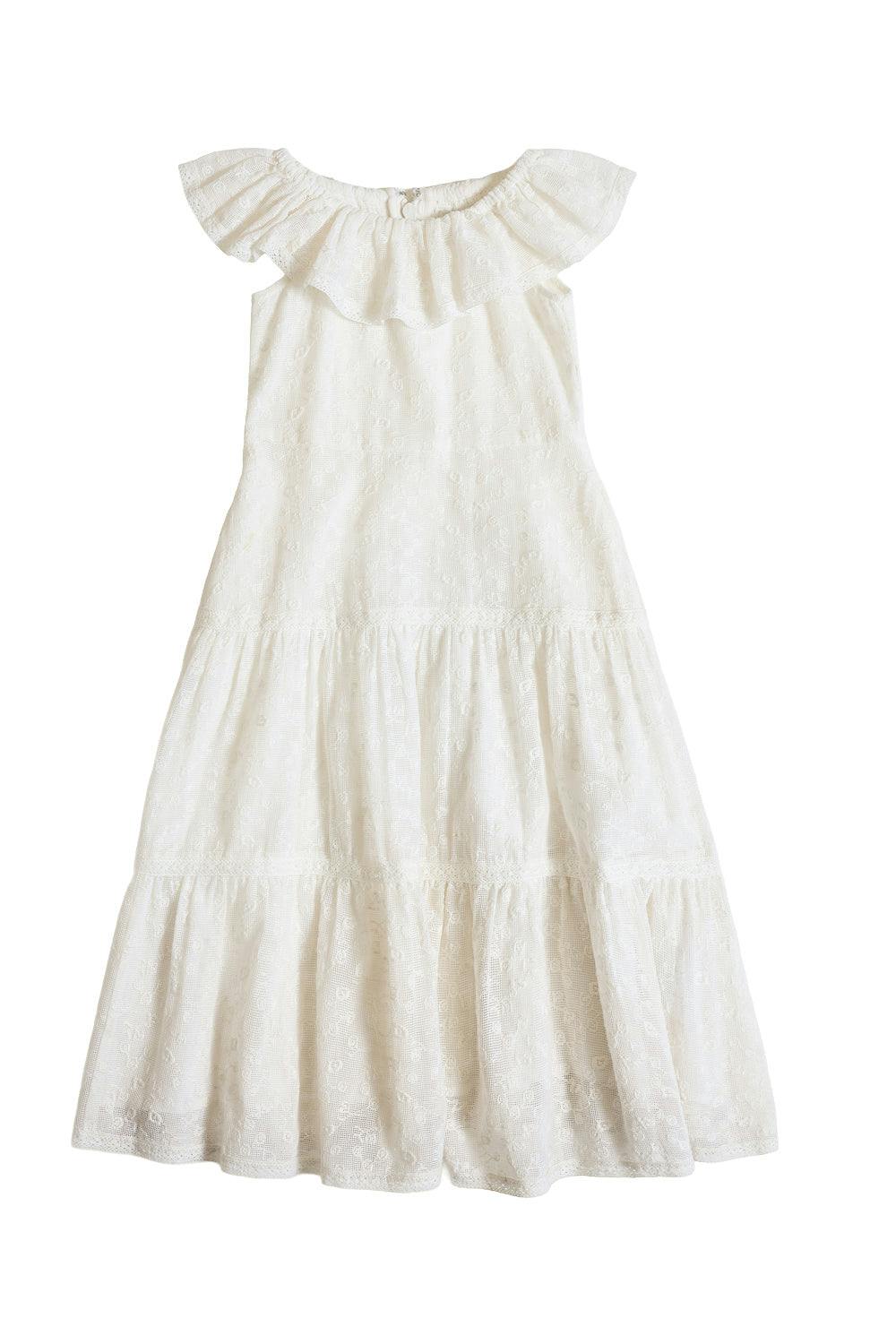Mini Alaina Dress in Ivory