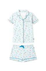 Multicolour Lobster Jersey Short Sleeve PJ Set