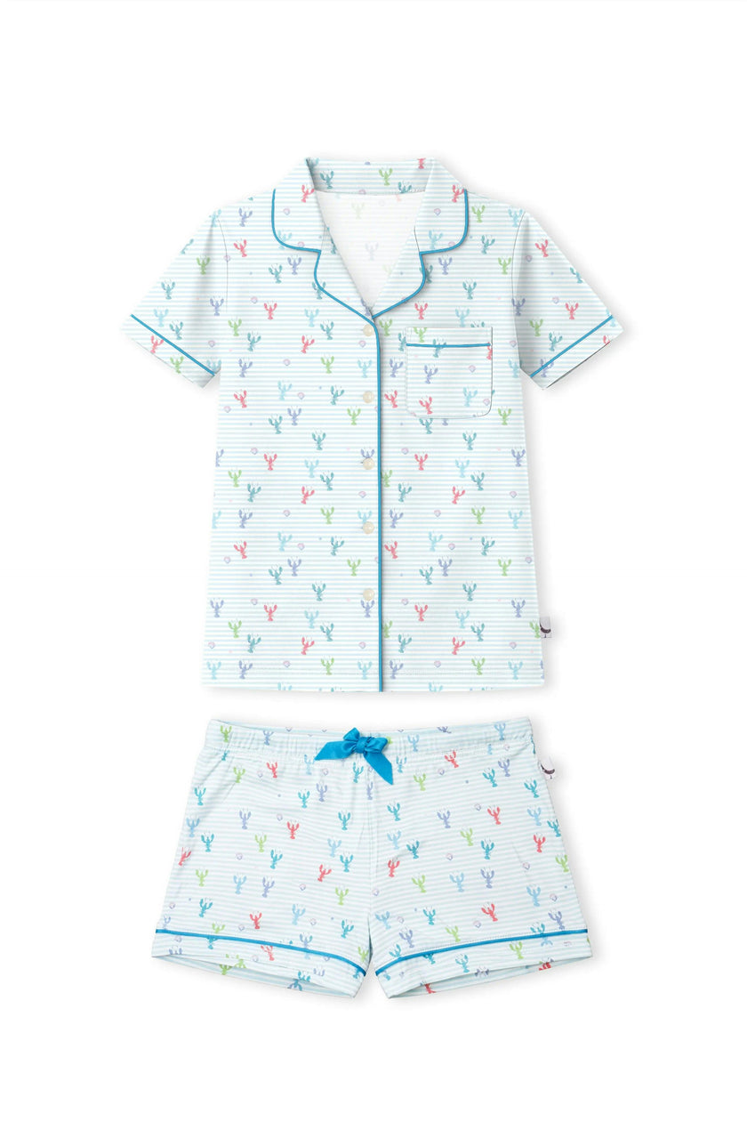 Multicolour Lobster Jersey Short Sleeve PJ Set