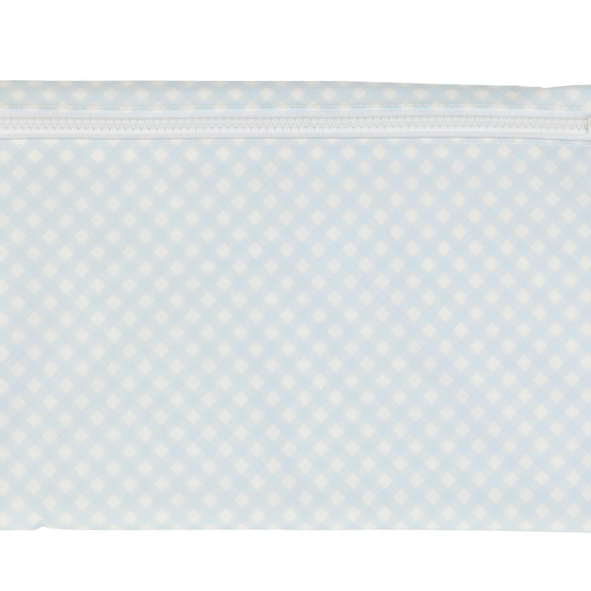 The Changing Pad in Blue Gingham
