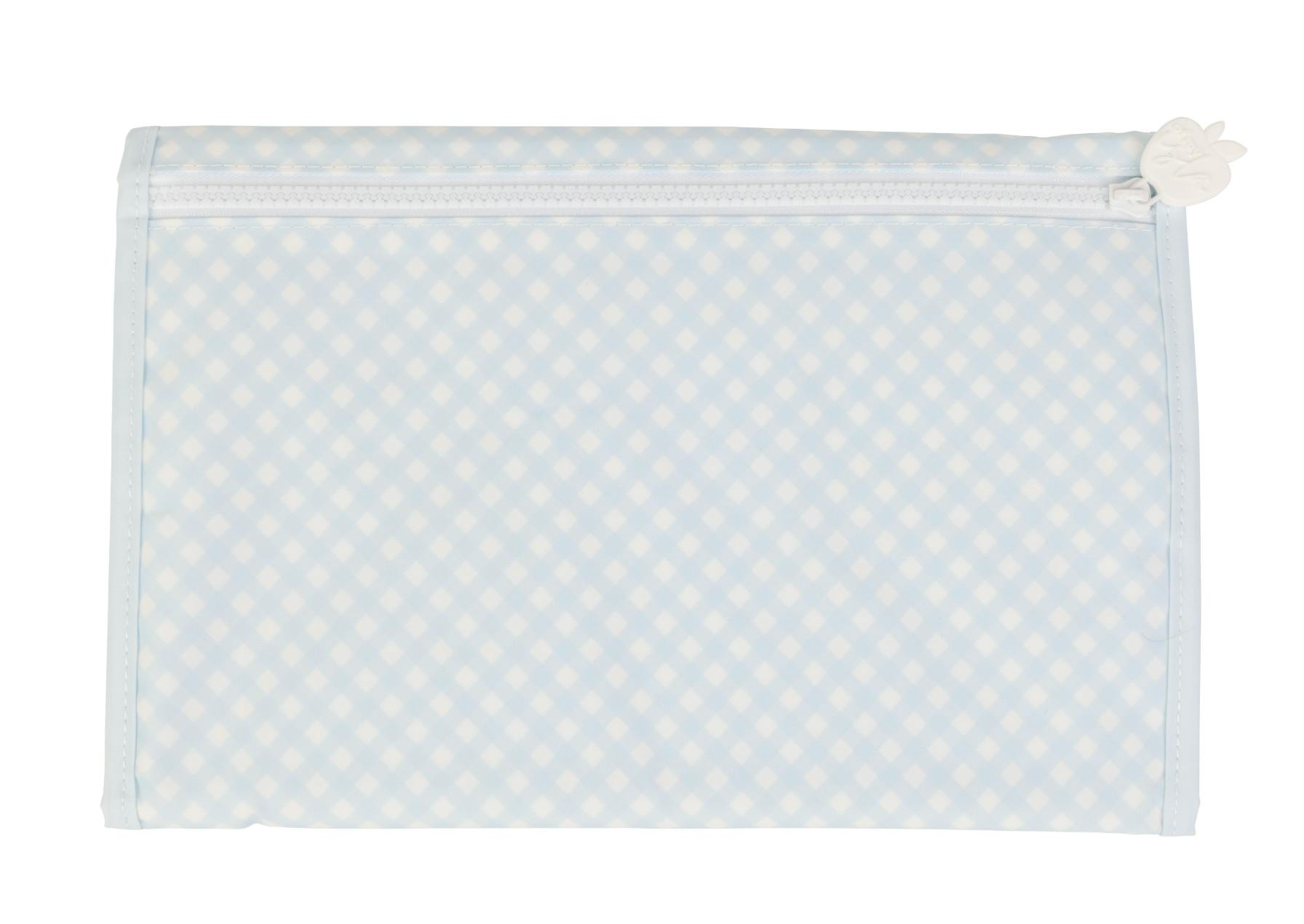 The Changing Pad in Blue Gingham