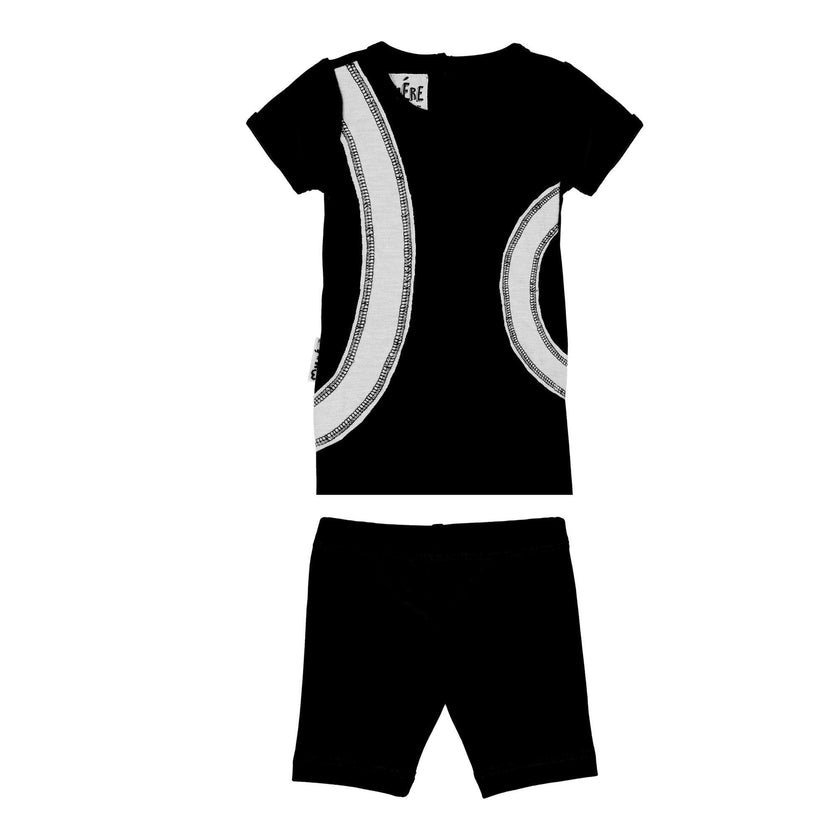 Arc Patch 2-Piece Top & Short Set
