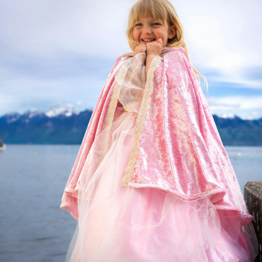 Deluxe Pink Princess Cape