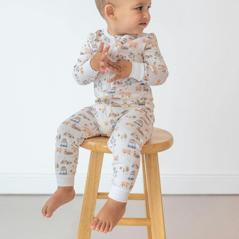 Forest Adventure Pima Baby Pajama