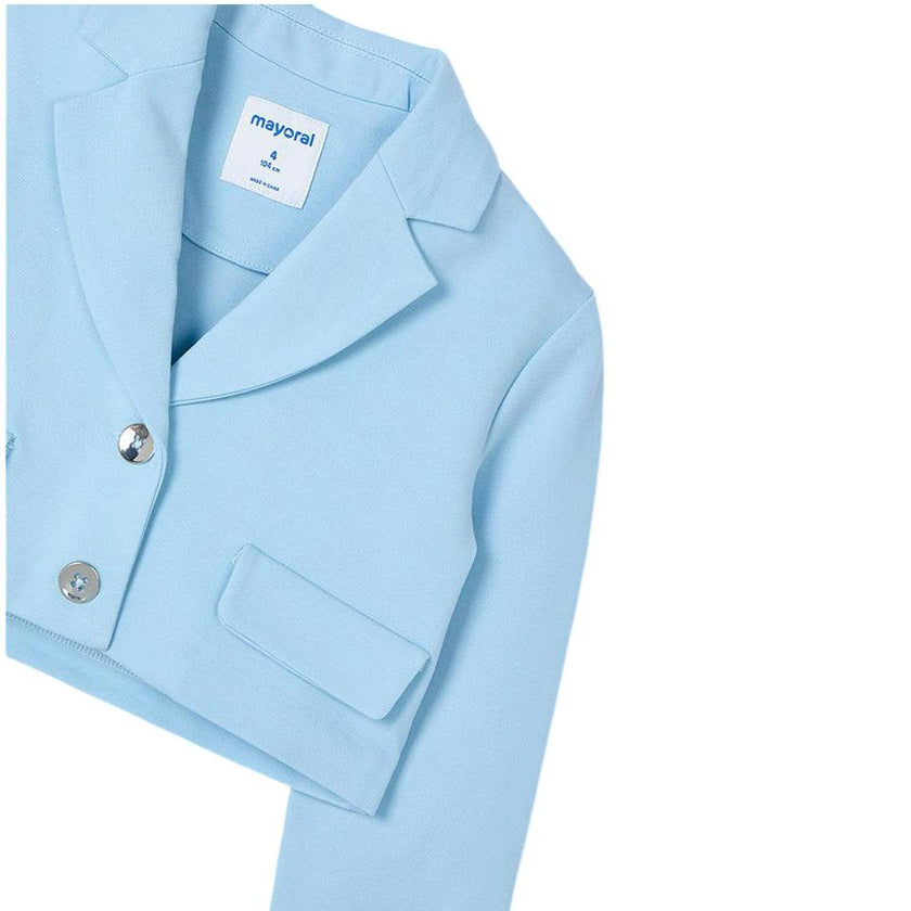 Cropped Sky Jacket