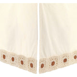 Charlie Farmhouse Crochet Baby Crib Skirt