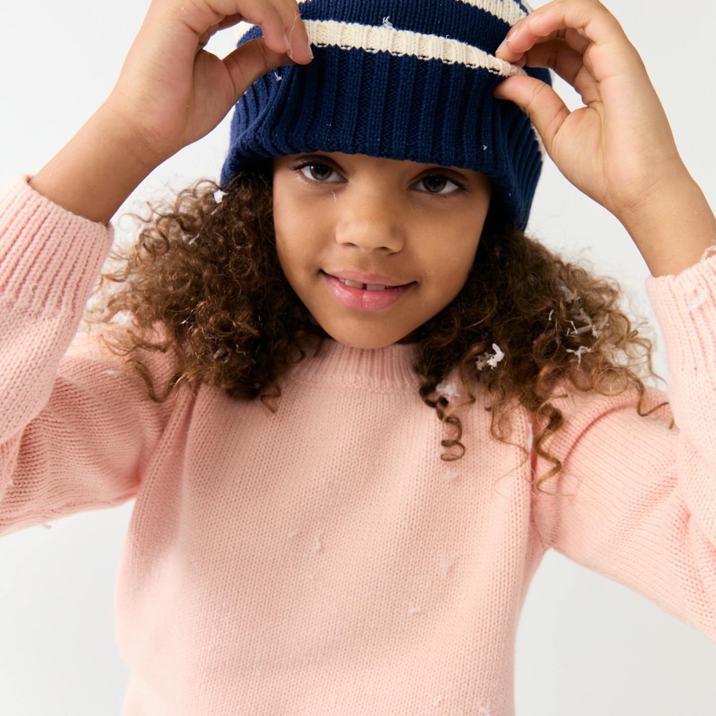 Soft Pink Knit Sweater