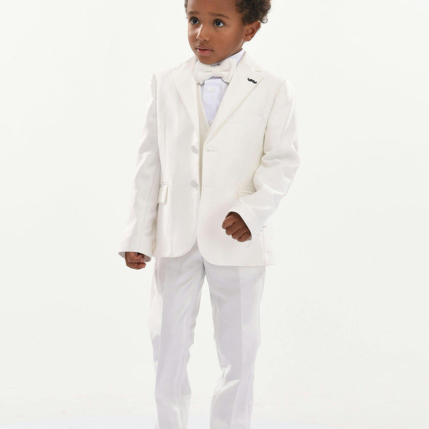 Ivory 5pc Peak Lapel Tuxedo