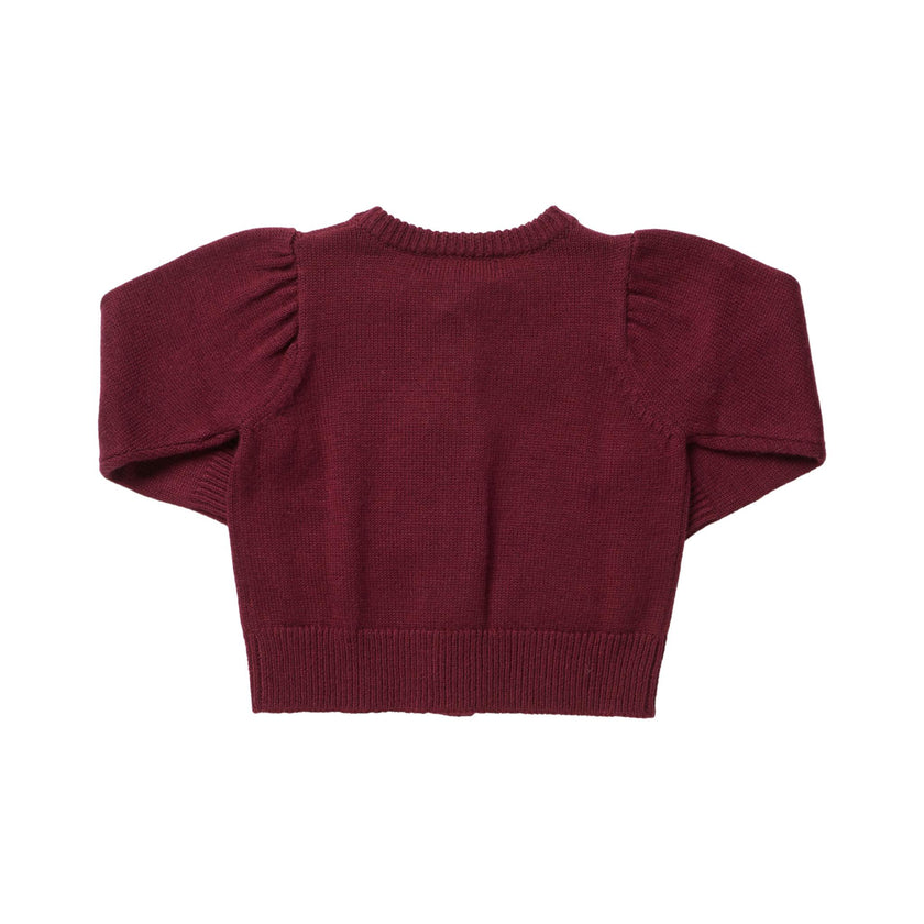 Baby Girls Constance Sweater - Holiday Patches