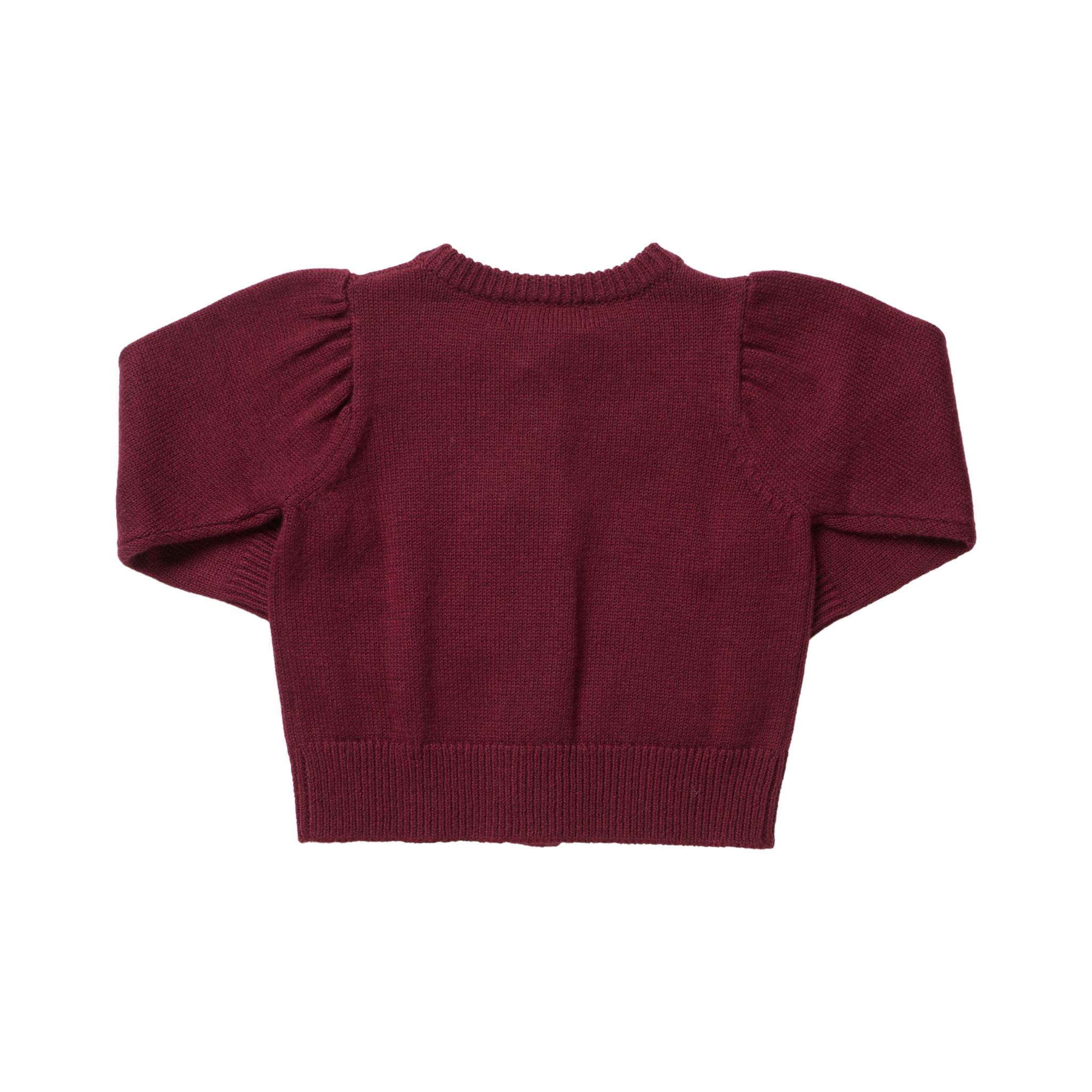 Baby Girls Constance Sweater - Holiday Patches