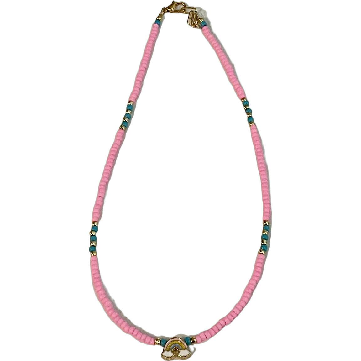 Rainbow Charm Necklace