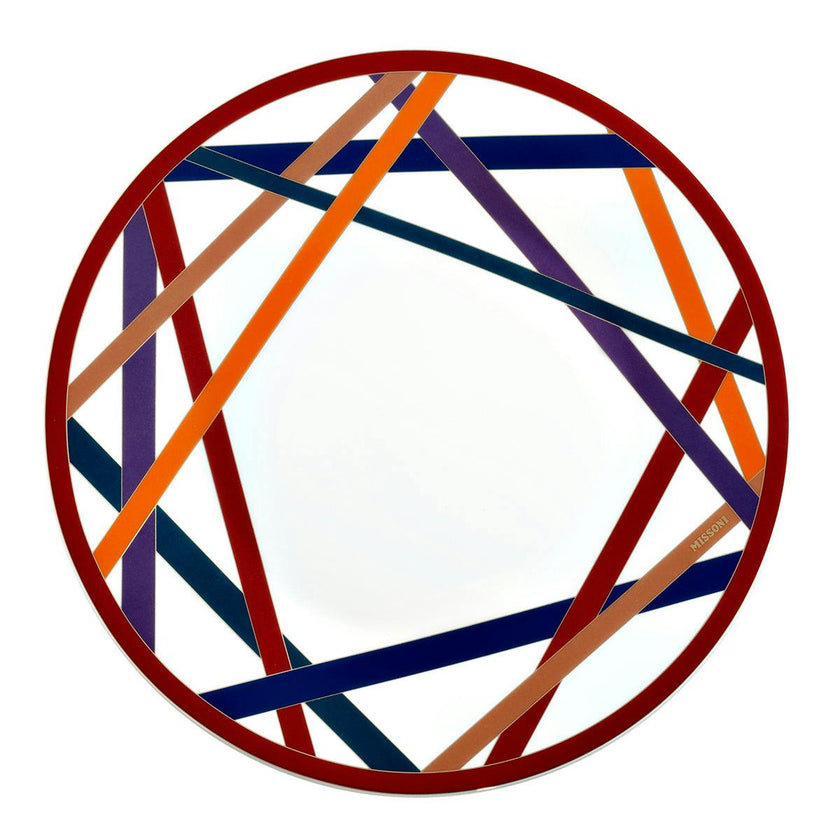 Charger Plate NASTRI  Multicolor diam. 12.5"