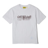 White Big Bookish Stamp Short Sleeve T-Shirt