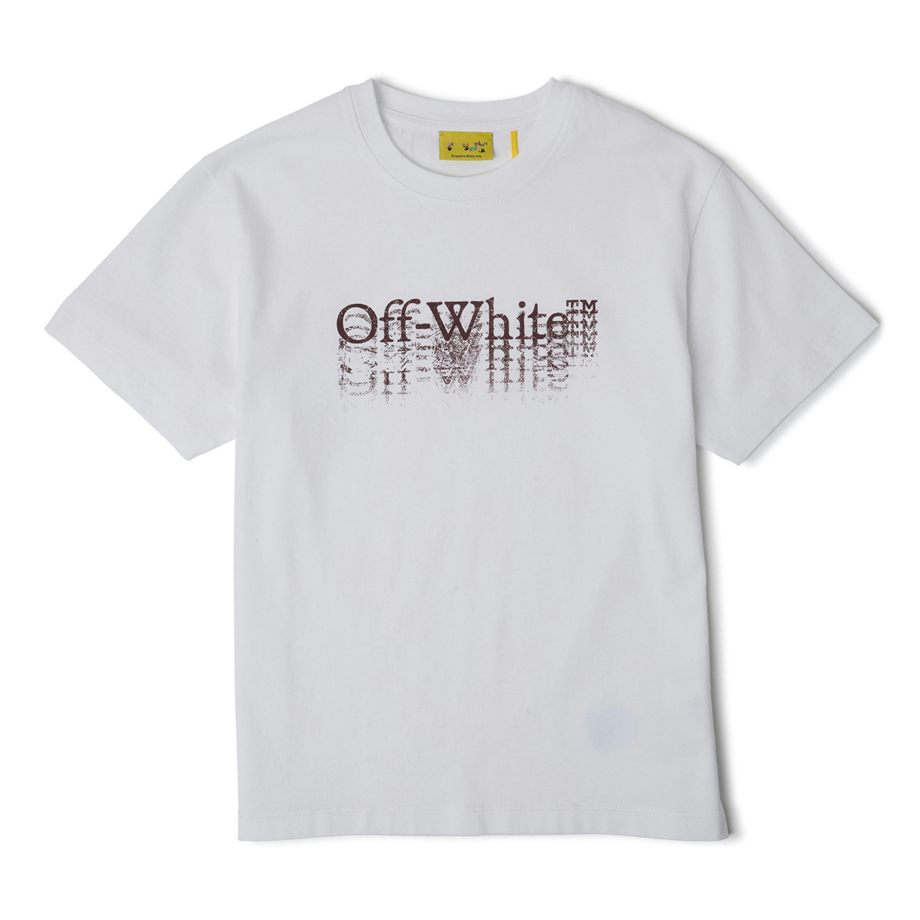 White Big Bookish Stamp Short Sleeve T-Shirt