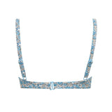 women's original slate floral bikini top