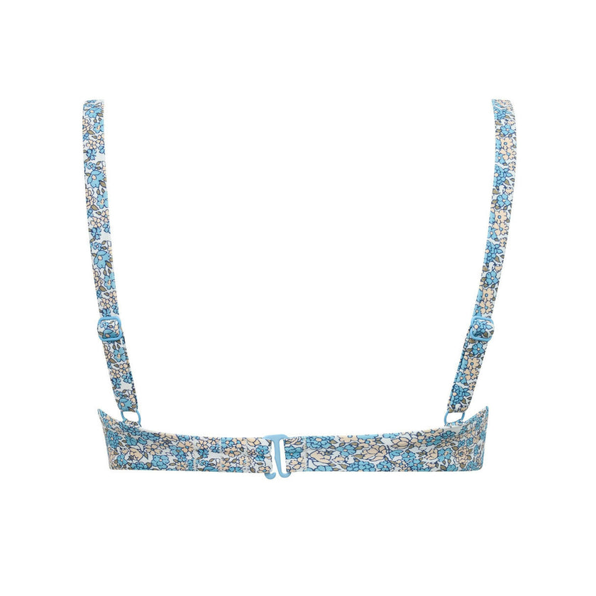 women's original slate floral bikini top