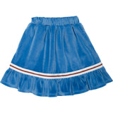 Velour Sunday Skirt in Blue Note
