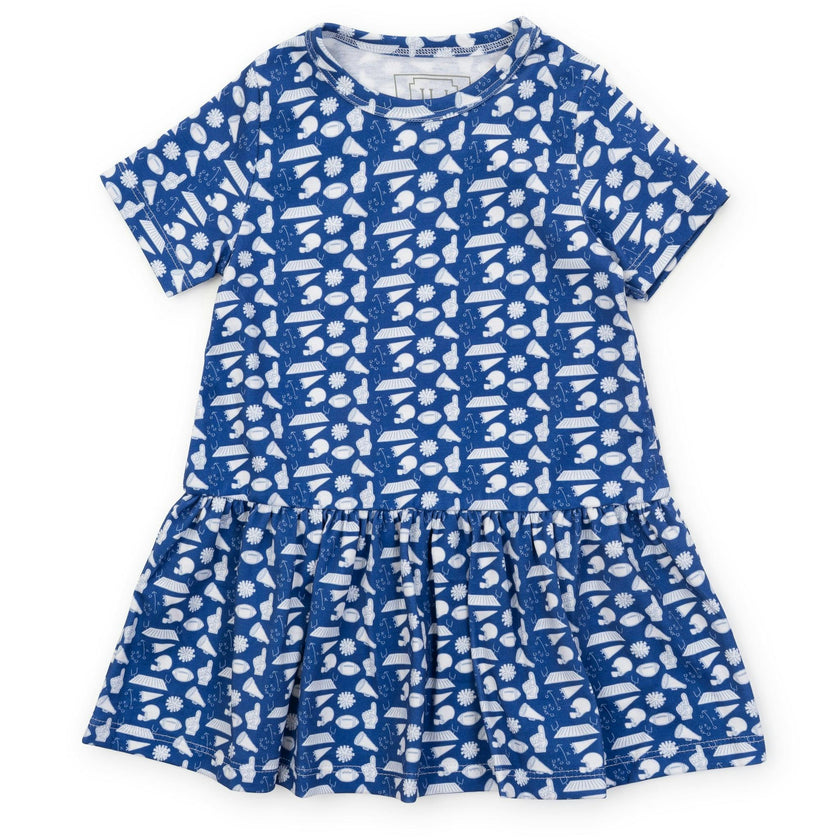 Lottie Girls' Dress - Pep Rally Blue