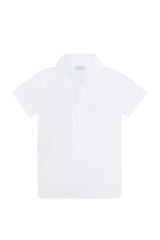 White Pima Cotton Polo Shirt