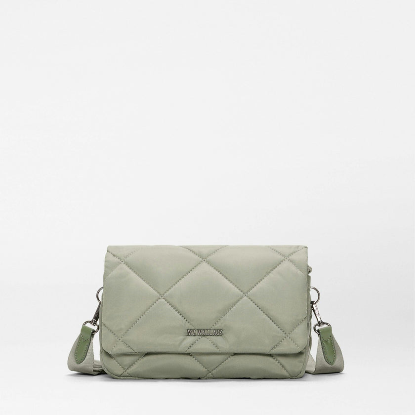 Agave Green Madison Flap Crossbody