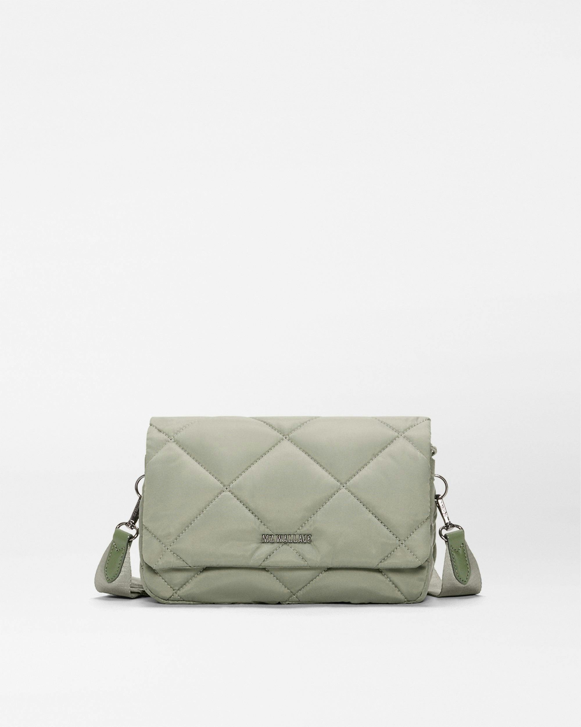 Agave Green Madison Flap Crossbody