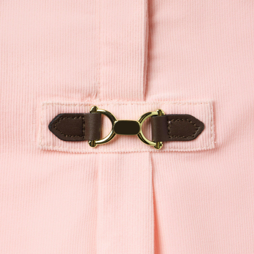 The Bridle Bit Corduroy Dress, pink