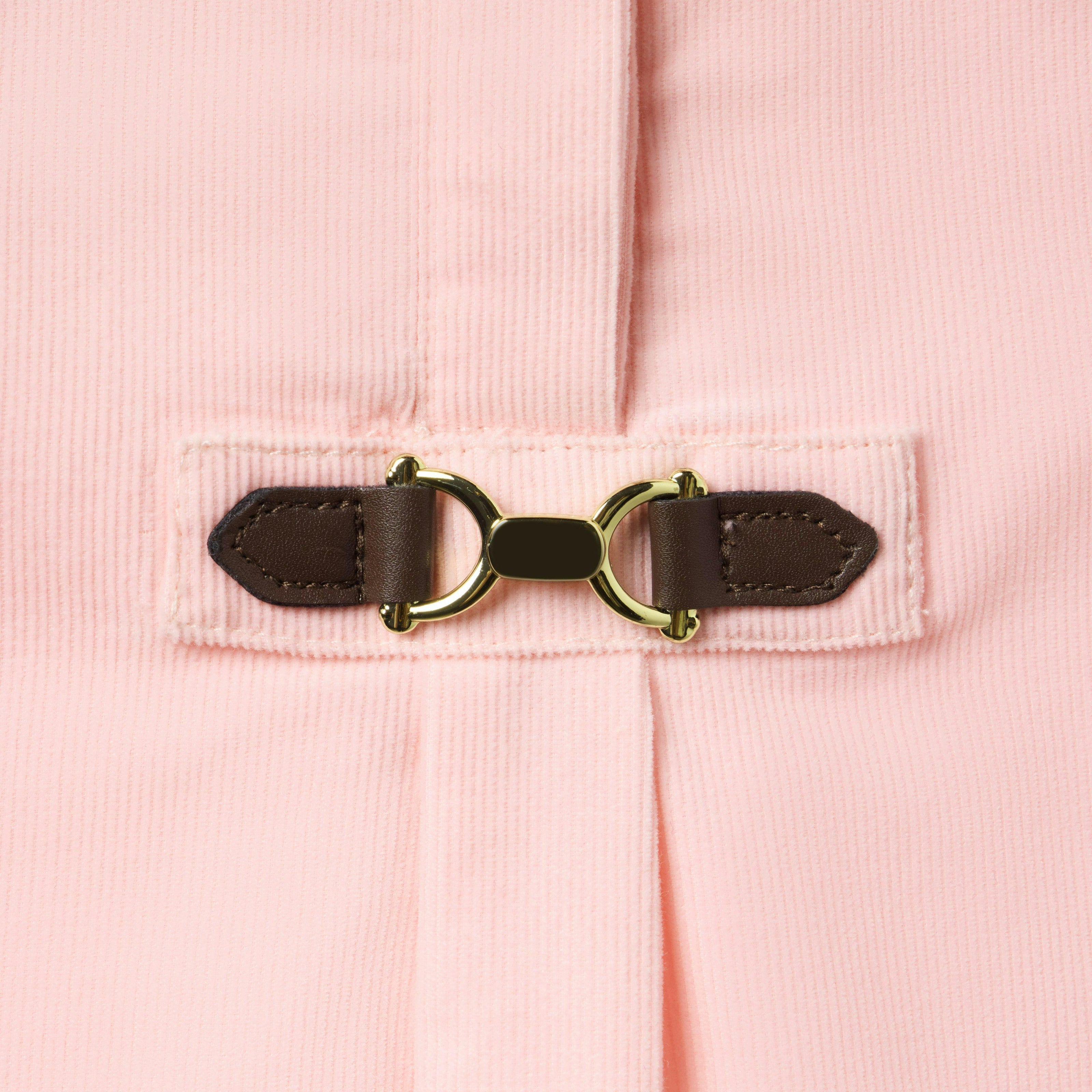 The Bridle Bit Corduroy Dress, pink