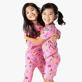 Powerpuff Girls Saving Bedtime Bamboo Kids Pajama Short Set