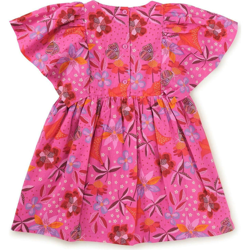 Sleeve Twirl Dress, Pink