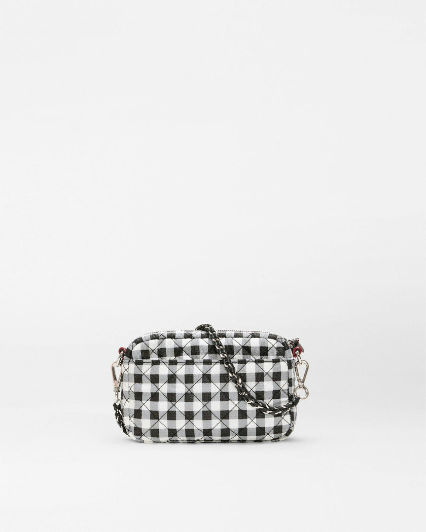 Black/White Gingham Mini Crosby