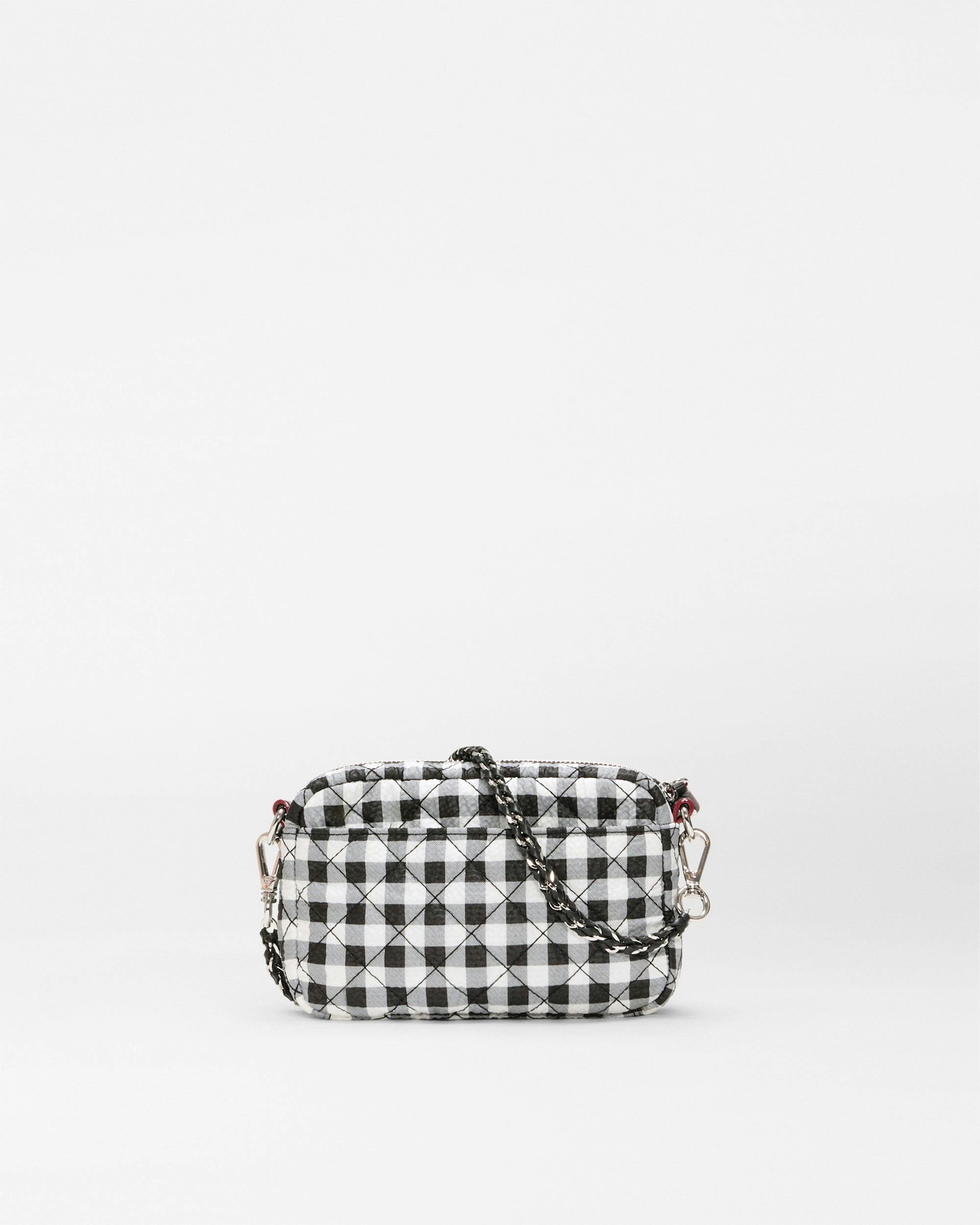 Black/White Gingham Mini Crosby