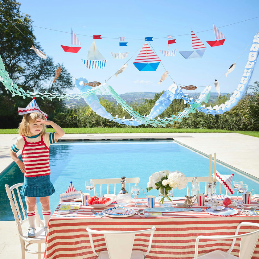 Nautical Boat Garland Set