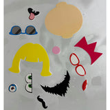 Bath Time: Book & Stickers - Funny Faces