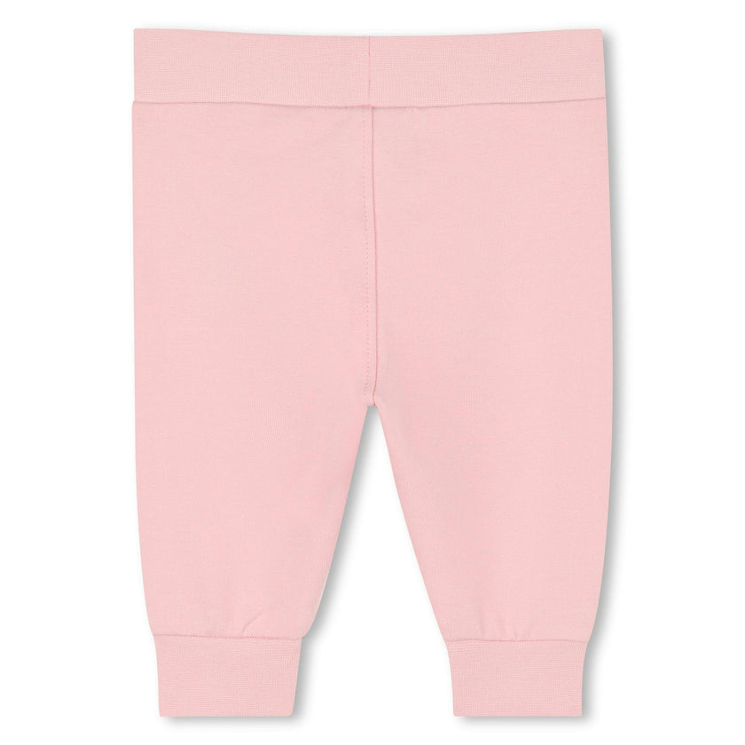 Pink 3 Piece Work-Out Outfit Set