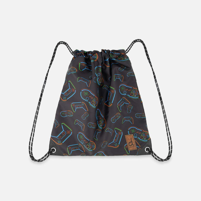 Little Boy Controller Lightweight Durable Drawstring Bag