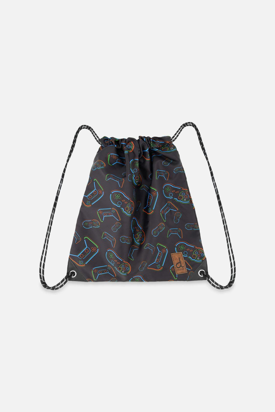 Little Boy Controller Lightweight Durable Drawstring Bag