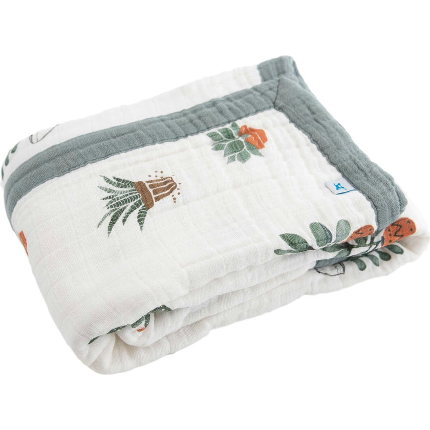 Cotton Muslin Baby Quilt - Prickle Pots