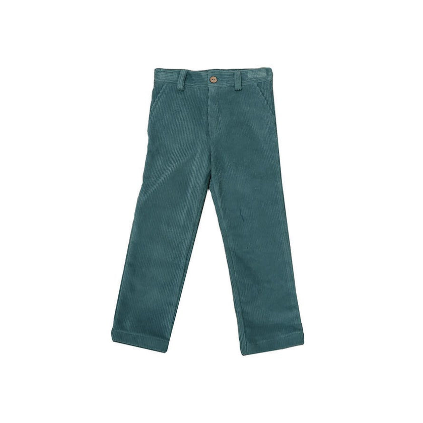 Slim Fit Corduroy Pants, Blue