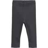 Jersey Elastic Waistband Cuffed Hem Leggings