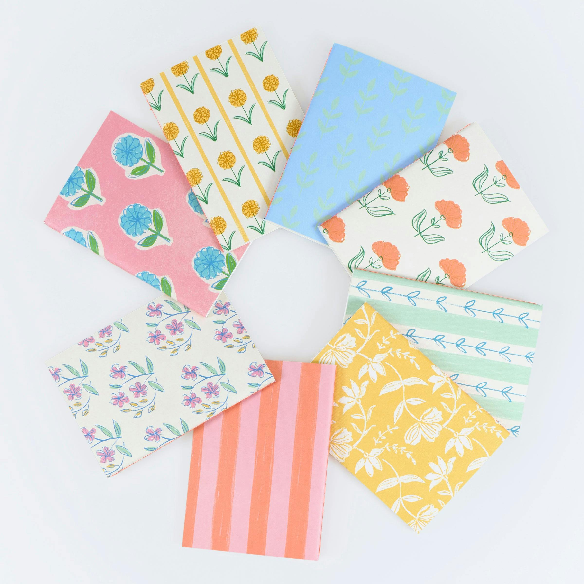 Flora Softcover Boxed Notebooks